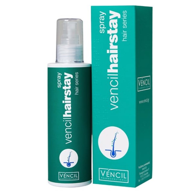 Vencil Hair Series Hairstay Spray Μαλακτικό Σπρέι Μαλλιών Χωρίς Ξέβγαλμα, 200ml