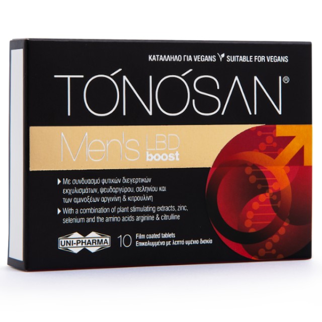 Tonosan Mens LBD Boost 10 κάψουλες