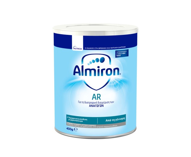 Nutricia Almiron AR Αντιαναγωγικό Βρεφικό Γάλα 0-12m+ 400gr