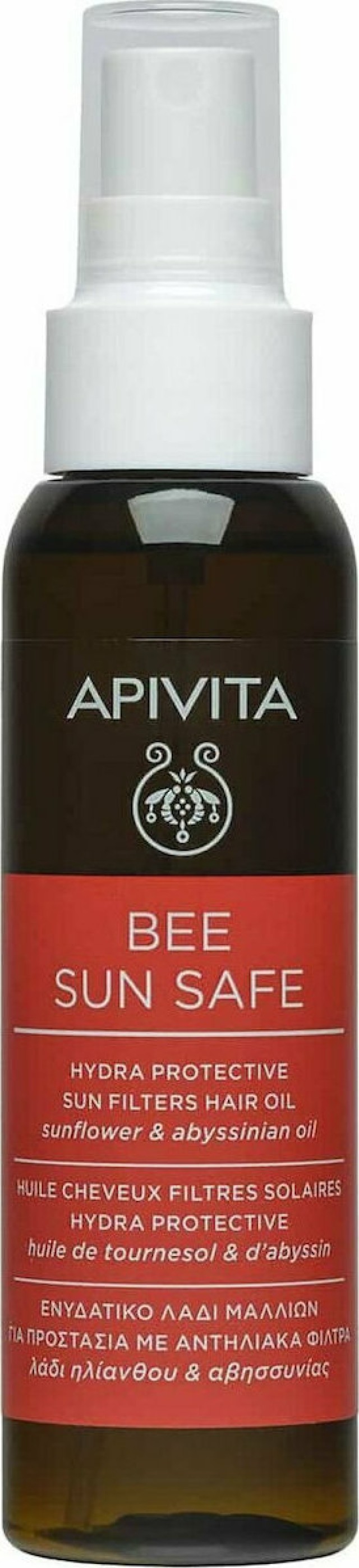 Apivita Bee Sun Safe Ενυδατικό Λάδι Μαλλιών 100ml