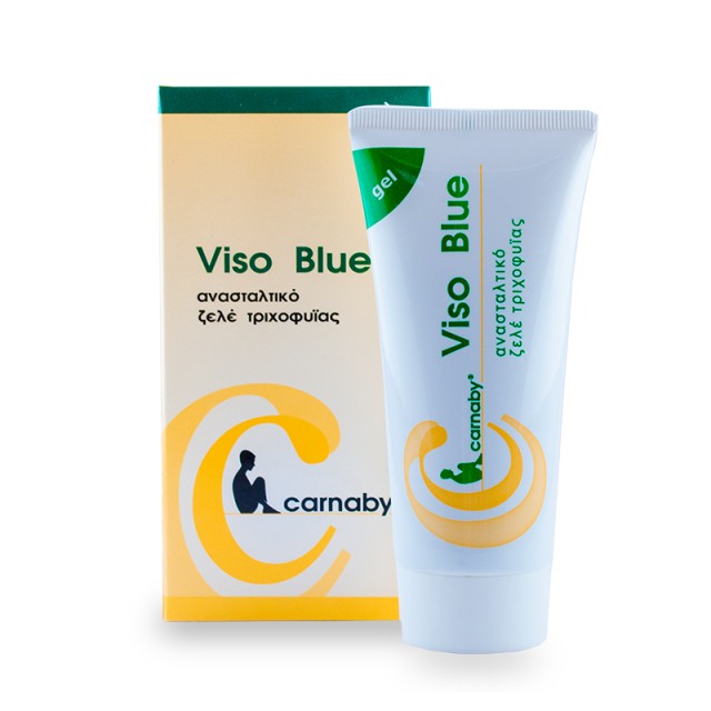 Carnaby Cosmetics Viso Blue Ανασταλτικό Gel Τριχοφυίας 50gr