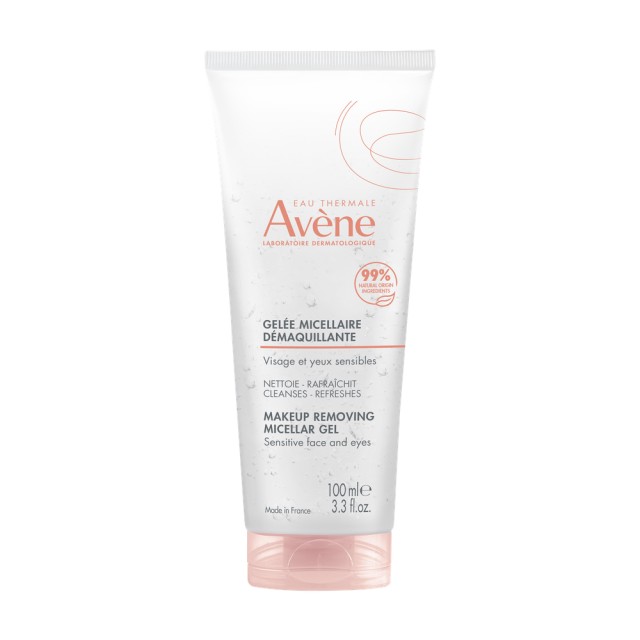 Avene Gel Micellare Struccante Face & Eyes Λεπτόρρευστο Gel Καθαρισμού Προσώπου & Ματιών Για Ευαίσθητη Επιδερμίδα 100ml