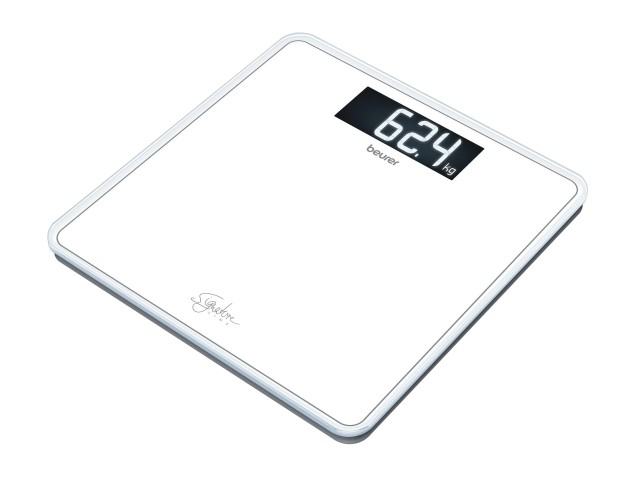 Ζυγός Δαπέδου Ψηφιακός Beurer -GS 400- White Signature Γυάλινος Ικανότητα Ζύγισης 200kg/100gr