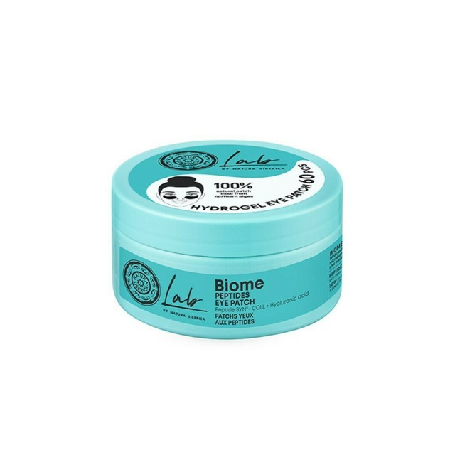 Natura Siberica Lab Biome Peptides Eye Patches Επιθέματα Ματιών Με Πεπτίδια Για Αναζωογόνηση 60τμχ