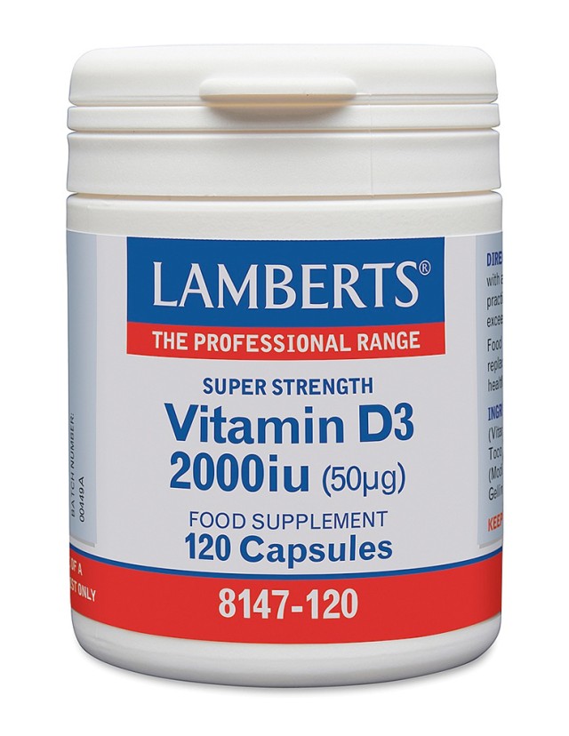 Lamberts Vitamin D3 2000iu 120caps