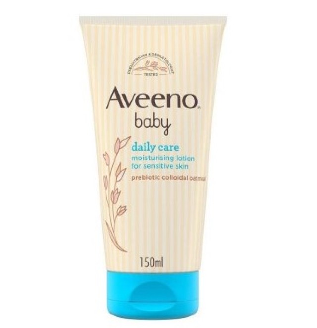 Aveeno Baby Daily Care Sensitive Skin Ενυδατική Λοσιόν Προσώπου & Σώματος για Βρέφη 150ml