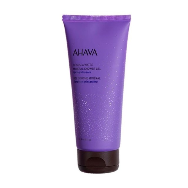 Ahava Dead Sea Water Mineral Shower Gel Spring Blossom Αφρόλουτρο Με Άρωμα Ανοιξιάτικου Άνθους 200ml