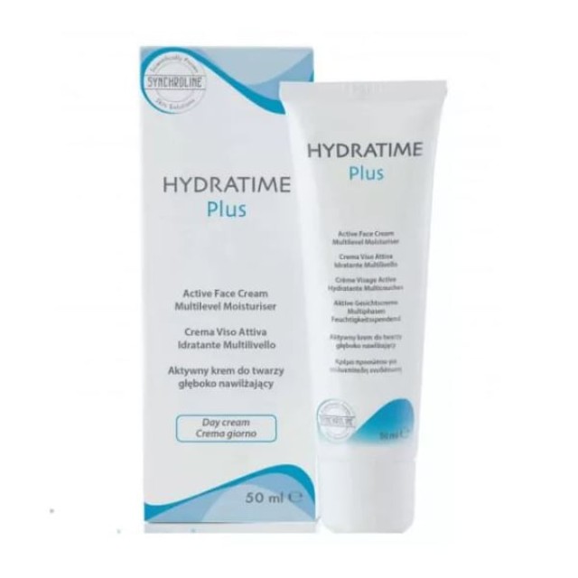 Synchroline Hydratime Plus Κρέμα Προσώπου για Πολυεπίπεδη Ενυδάτωση, 50ml