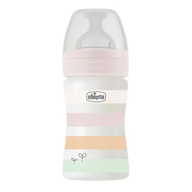 Chicco Bottle Well Being Anti-Colic System Μπιμπερό Πλαστικό 0m+, 150ml