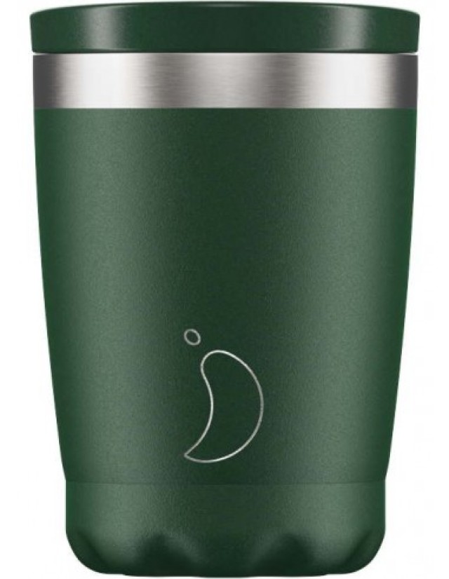 Chillys Coffee Cup Matte Green Ποτήρι Θερμός 340ml