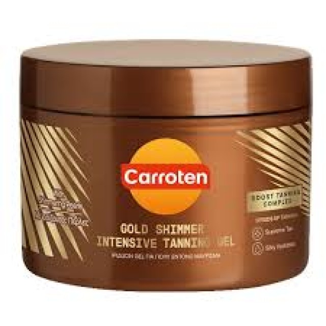 Carroten Gold Shimmer Intensive Tanning Gel Ιριδίζον Τζελ για Πολύ Έντονο Μαύρισμα, 150ml