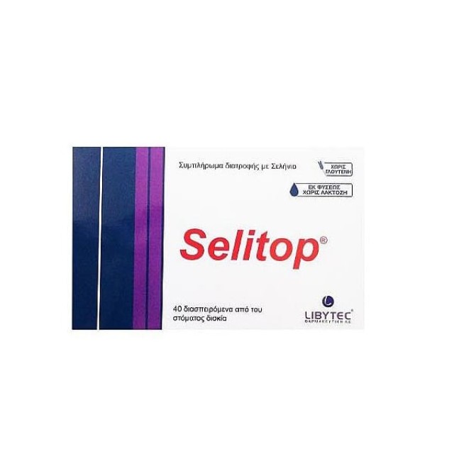 Libytec Selitop, 40 orodispersable tabs