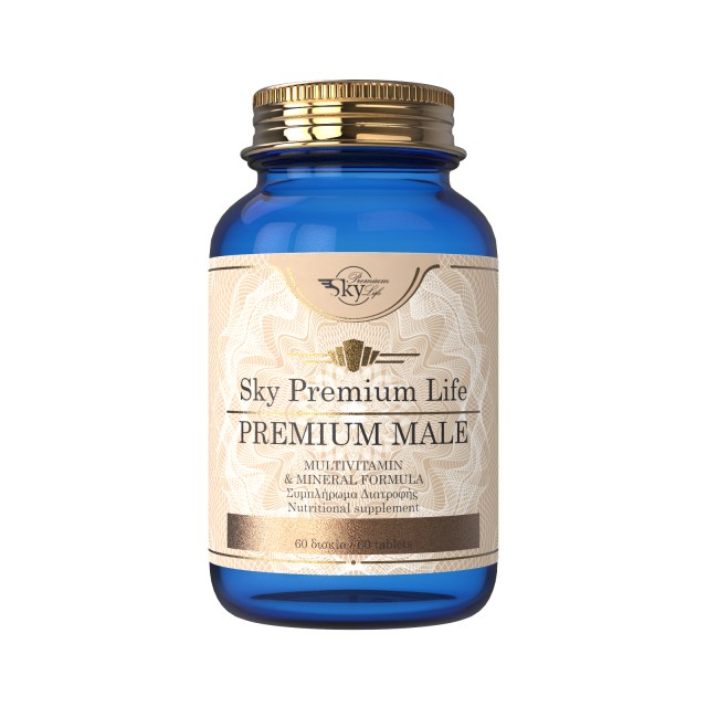 Sky Premium Life Premium Male Συμπλήρωμα Διατροφής Για Άνδρες 60tabs