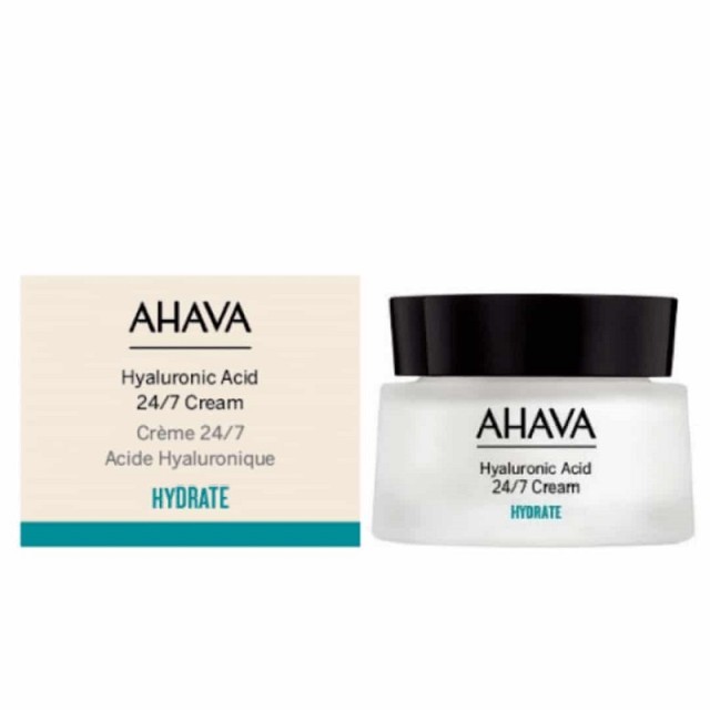 Ahava Hyaluronic Acid 24/7 Cream Ενυδατική Κρέμα Προσώπου Με Υαλουρονικό Οξύ 50ml