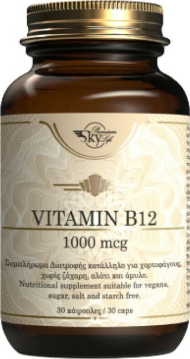 Sky Premium Life Vitamin B12 1000mcg 30caps