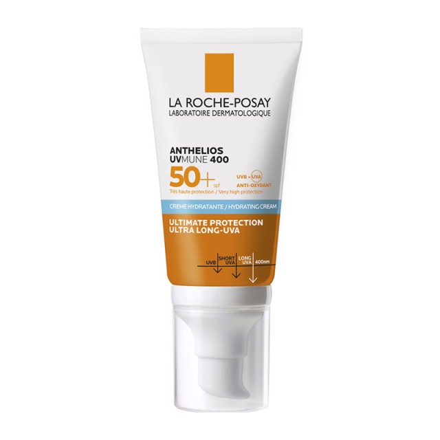 La Roche Posay Anthelios UVmune 400  Hydrating Cream Με Άρωμα SPF50 50ml