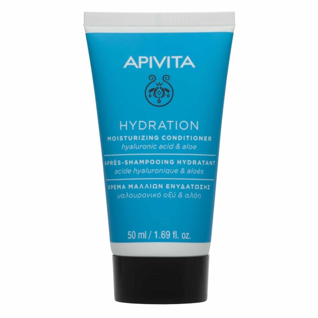 Apivita Mini Μαλακτική Κρέμα Ενυδάτωσης Υαλουρονικό Οξύ & Αλόη 50ml
