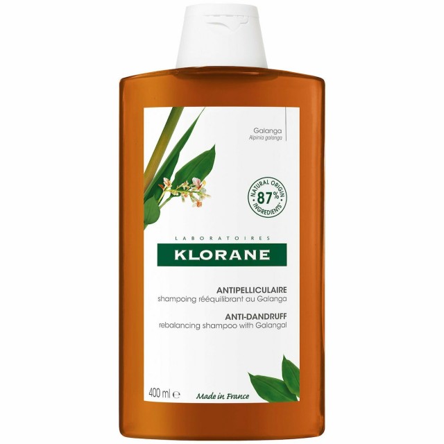 Klorane Anti-Dandruff Shampoo With Galanga Σαμπουάν Κατά Της Πιτυρίδας Με Γκαλάνγκα 400ml