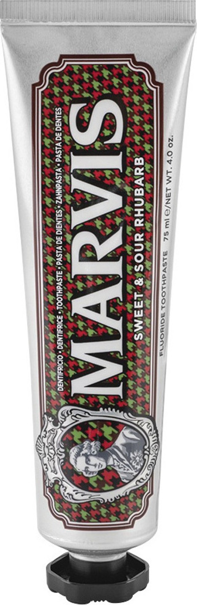 Marvis Sweet and Sour Rhubarb Mint Toothpaste Οδοντόκρεμα με Γλυκό & Ξινό Ραβέντι 75ml