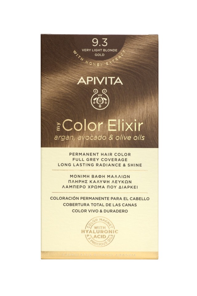 APIVITA MY COLOR ELIXIR 9.3 ΞΑΝΘΟ ΠΟΛΥ ΑΝΟΙΧΤΟ ΜΕΛΙ