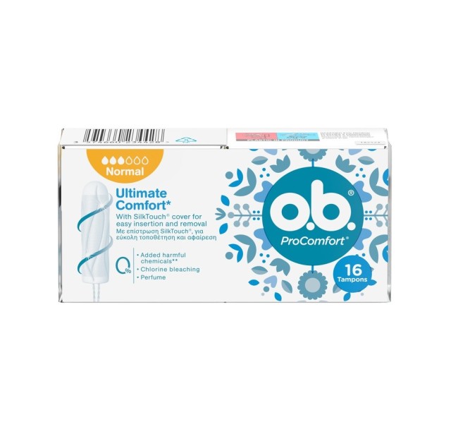 O.B. Normal Pro Comfort 16tampons