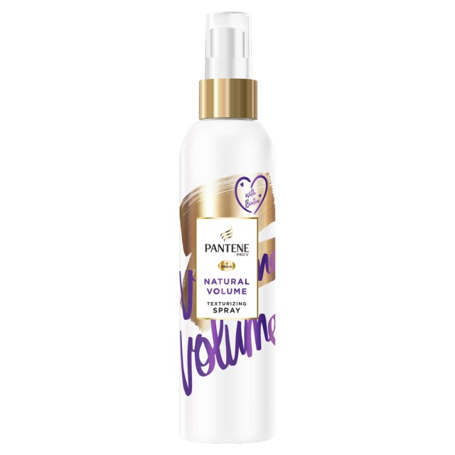 Pantene Pro-V Σπρέι Φυσικός Όγκος & Υφή Με Προστασία Από Την Θερμότητα, Για Λεπτά Μαλλιά, Με Βιοτίνη 250ml