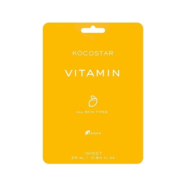 Kocostar Vitamin Face Mask Μάσκα Προσώπου 25ml