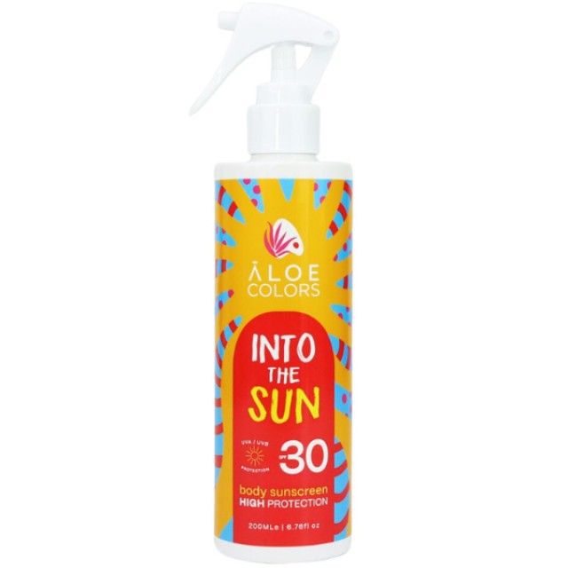 Aloe Colors Into The Sun Αντηλιακή Κρέμα για το Σώμα SPF30 200ml