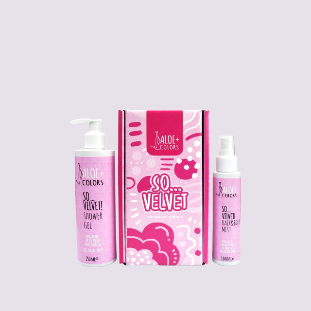 Aloe+ Colors Promo So Velvet Shower Gel 250ml & Hair & Body Mist 100ml