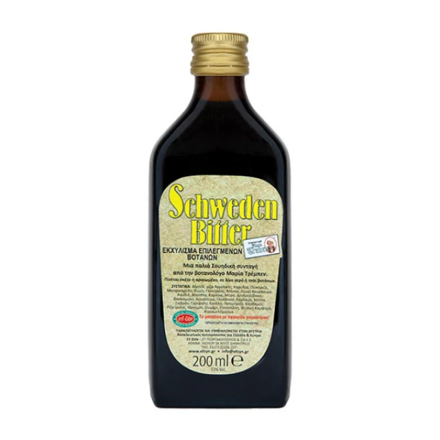 ΕΥ ΖΗΝ Schweden Bitter Ελιξήριο Από Βότανα Με Αλκοόλ 200ml