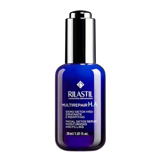 Rilastil MultiRepair H.A. Repairing Detox Serum Αντιγηραντικός & Ενυδατικός Oρός Επανόρθωσης 30ml