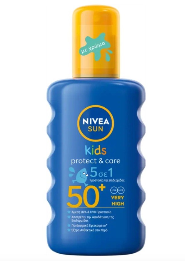 Nivea Sun Protect & Care Kids 5 Σε 1 SPF50 200ml