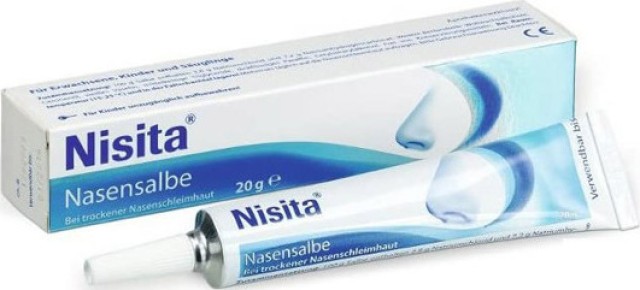 Farmasyn Nisita Nasal Ointment Ρινική Αλοιφή Για Τον Ξηρό Βλεννογόνο 10gr