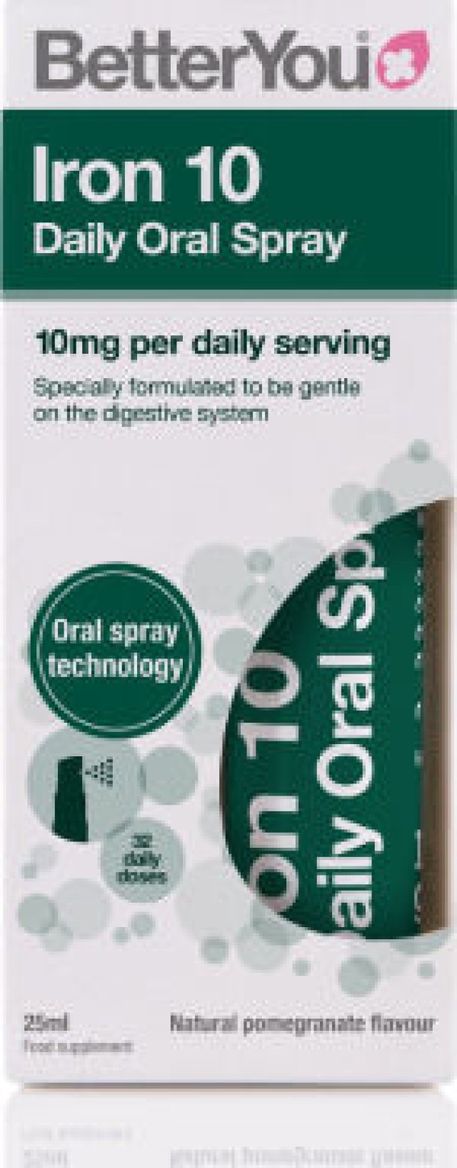 BetterYou Iron Daily Oral Spray 10mg 25ml