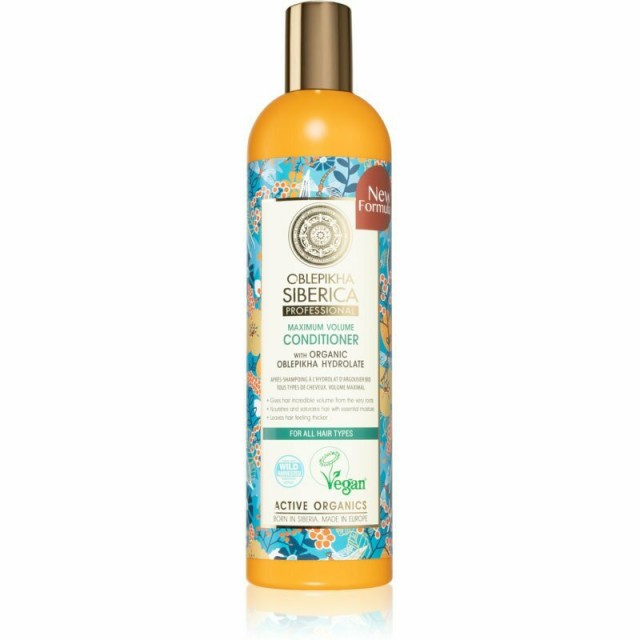 Natura Siberica Oblepikha Hair Conditioner For All Hair Types Μαλακτική Κρέμα Για Όλους Τους Τύπους Μαλλιών 400ml