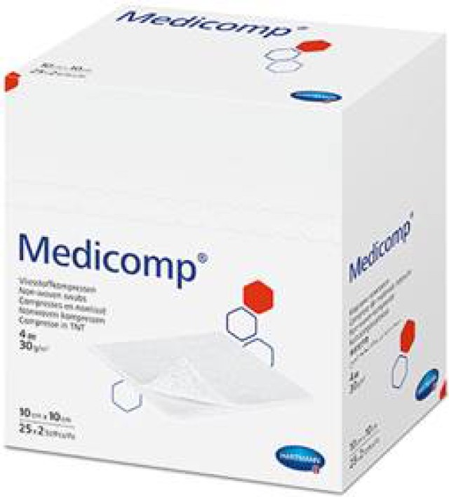 Hartmann Medicomp Μη Αποστειρωμένες Γάζες 10x20cm 100τμχ