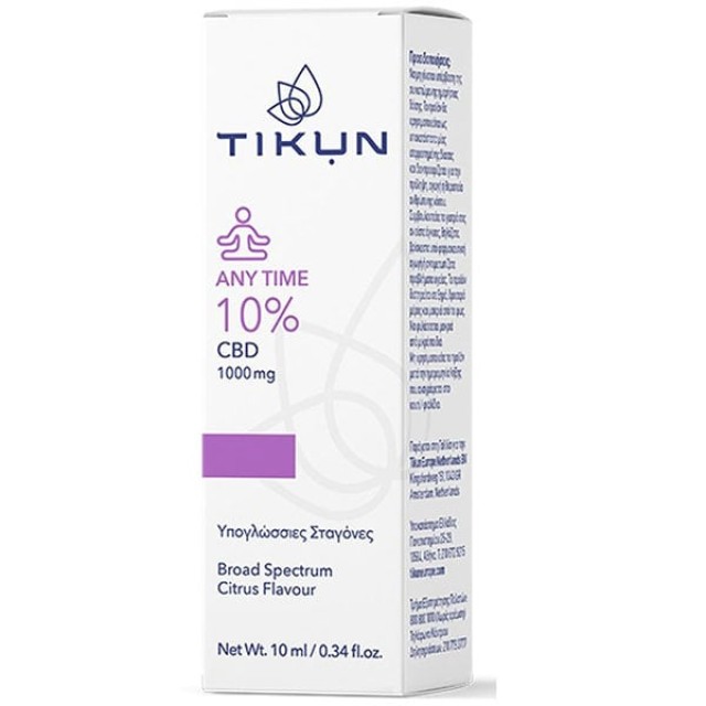 TIKUN ANY TIME 10% CBD 1000MG 10ML