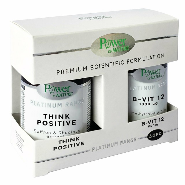 Power Health Platinum Think Positive 30caps & Δώρο Vitamin B-12 20caps