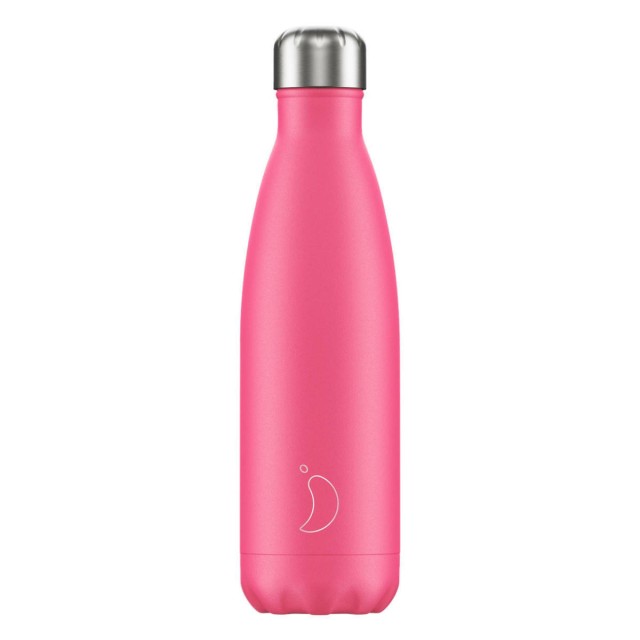 Chillys Neon Edition Pink Μπουκάλι Θερμός Ροζ 500ml