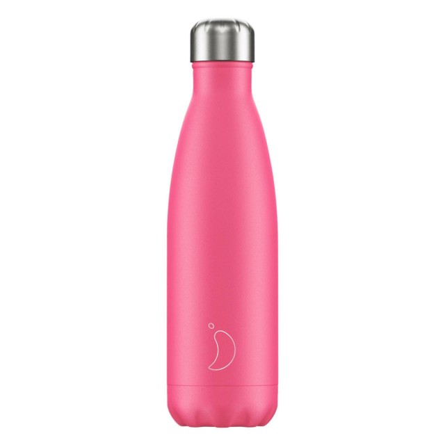 Chillys Neon Edition Pink Μπουκάλι Θερμός Ροζ 500ml