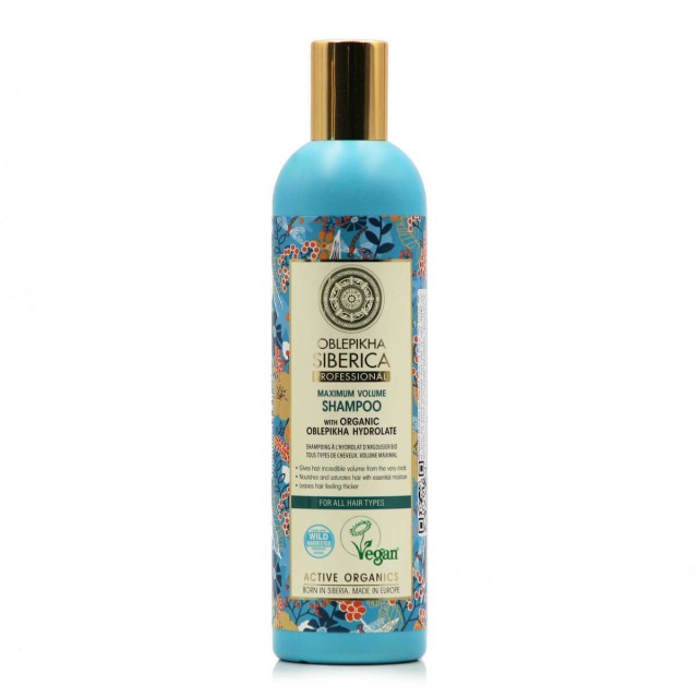 Natura Siberica Oblepikha Shampoo For All Hair Types Σαμπουάν Για Όλους Τους Τύπους Μαλλιών 400ml