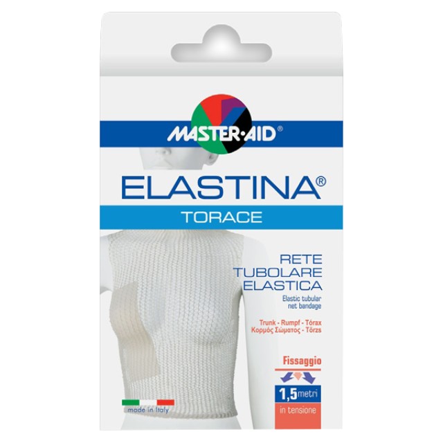 Masteraid Elastina Torace Ελαστικός Δικτυωτός Σωληνοειδής Επίδεσμος - Δικτάκι Για Τον Κορμό Σώματος, 1,5m