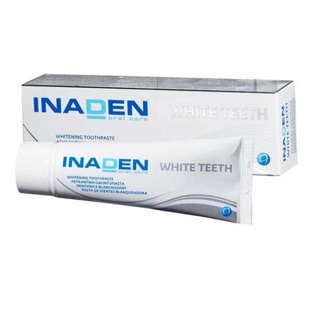 Ιnaden White Teeth Οδοντόκρεμα για Λεύκανση Δοντών, 75ml