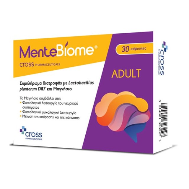 Cross Pharmaceuticals Mente Biome, 30caps