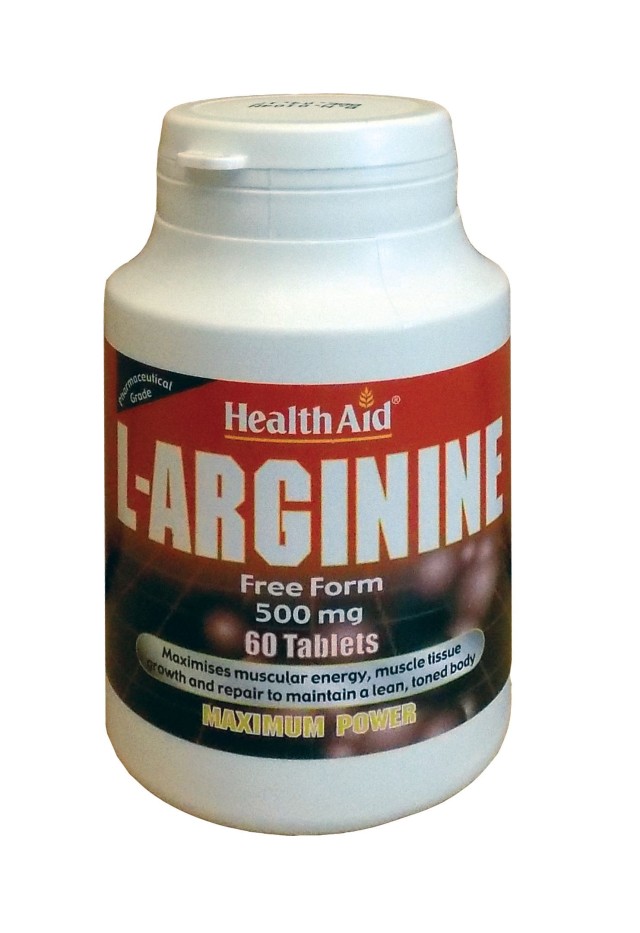 Health Aid L-Arginine Αργινίνη 60tabs