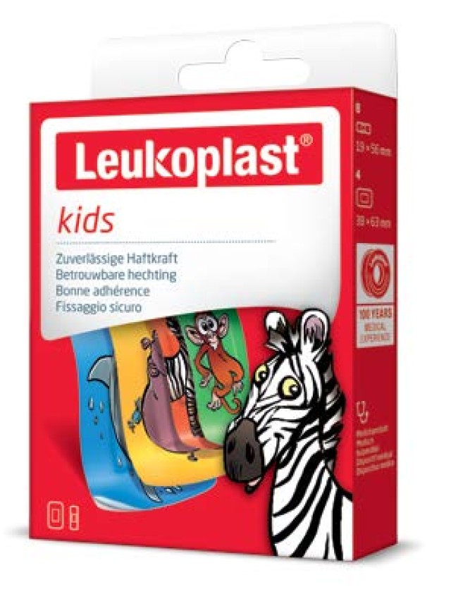 Bsn Leukoplast Kids 2 Μεγέθη Φαρδύ & Στενό 12τμχ