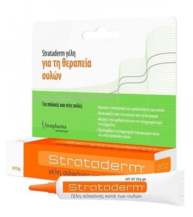 Stratpharma Strataderm Gel Γέλη Σιλικόνης κατά των Ουλών, 20gr