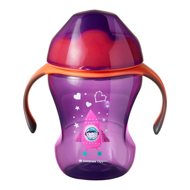 Tommee Tippee Train Sippee Cup Μωβ 7m+ 230ml