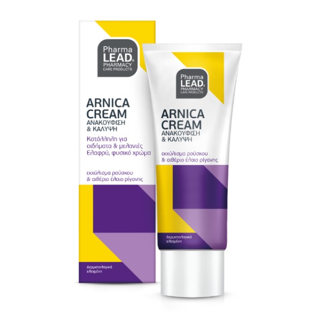 Pharmalead Arnica Cream για Πρόσωπο & Σώμα για Μυΐκούς Πόνους & Μώλωπες, 50ml
