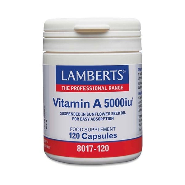 LAMBERTS VITAMIN A 5000IU  120caps